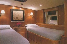 Luxury Charter Yacht Gitana - Guest Cabin 3 Luxury Charter Yacht Gitana - Guest Cabin 3
